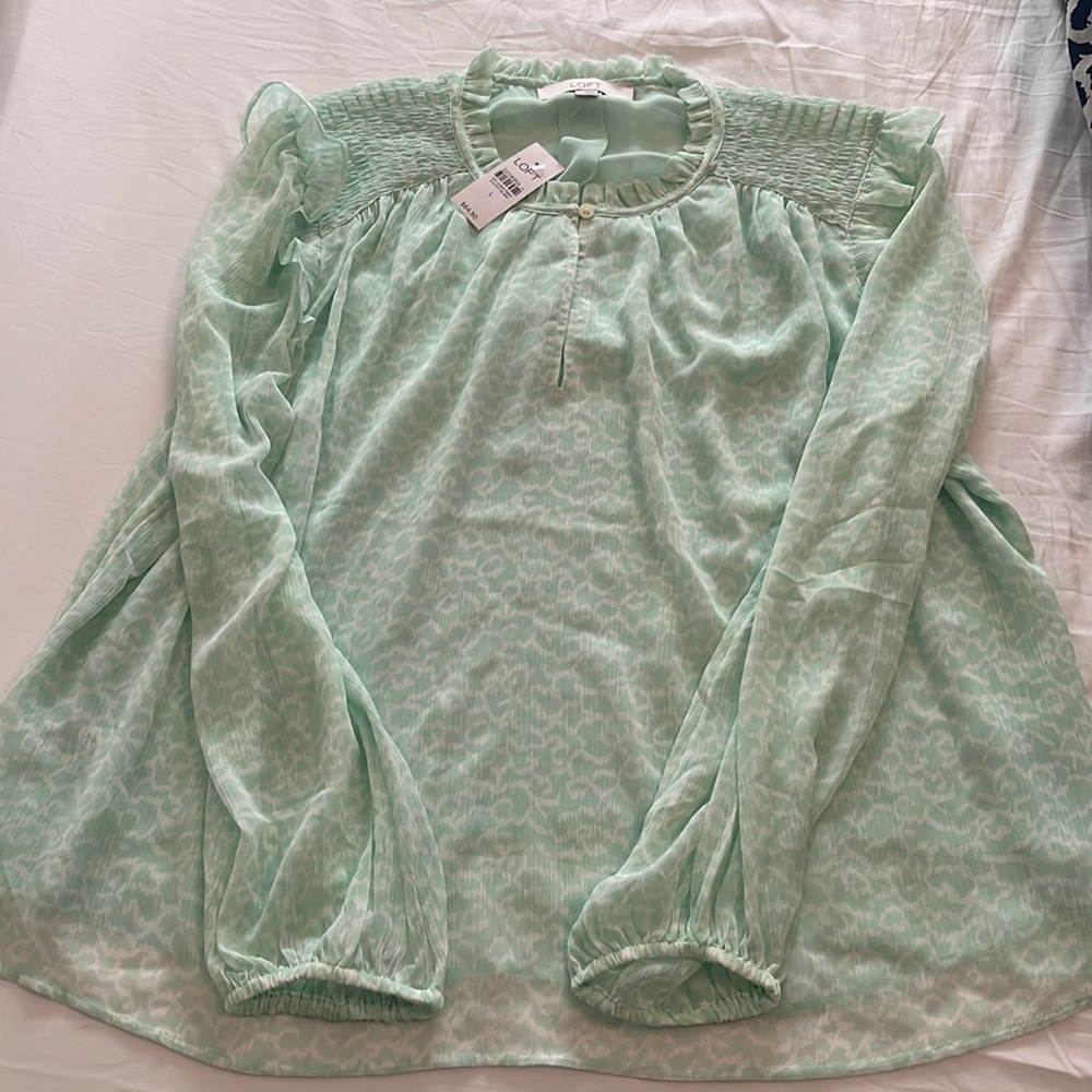 Loft Mint Top